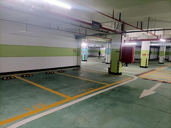 响水小区划线